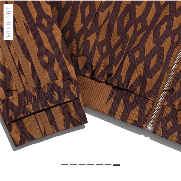 COPY - Ivy Park Crop Monogram Track Jacket - Picture 5 of 6